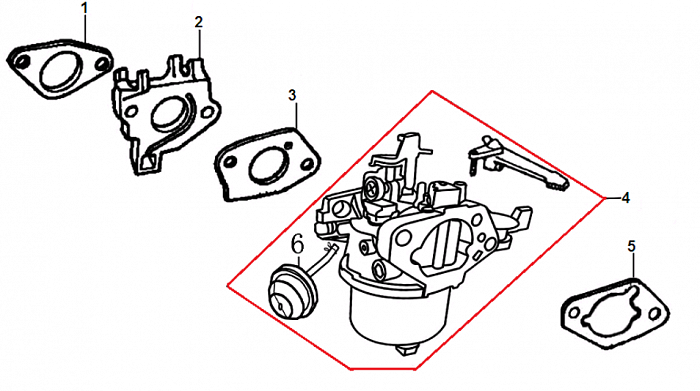 16 КАРБЮРАТОР | СНЕГОУБОРЩИК CHAMPION ST1376E