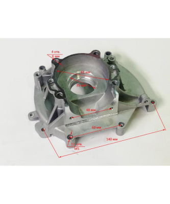 Правая половина картера для TR-1300-1500(B1) TPW, GGT-1900-2900(19) с TPW22