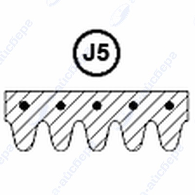 Ремень 1315 J5 Whirlpool 481935818122 1.11.010.00