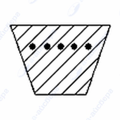 Ремень 3 L 485 Whirlpool 481981728366 1.11.000.00