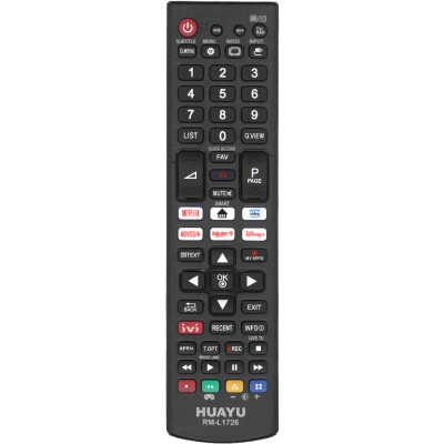 Универсальный пульт Huayu для LG RM-L1726 (IVI , Netflix, PRIME VIDE)