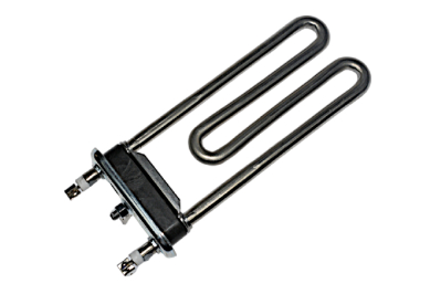 Тэн 1700W, прямой с отверстием под датчик, L=170 мм, l=14 мм, резинка ровная , для Indesit, Ariston, код 380151, 094715, Kawai, упаковка Indesit