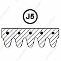 Ремень 1313 J5 Whirlpool 481935818124